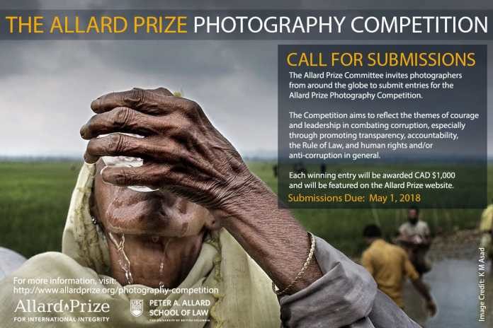 concurso de fotografia Allard Prize