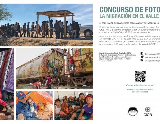 Concurso de foto Cruz Roja y Canon, sobre migración en valle de México concurso de foto cruz roja